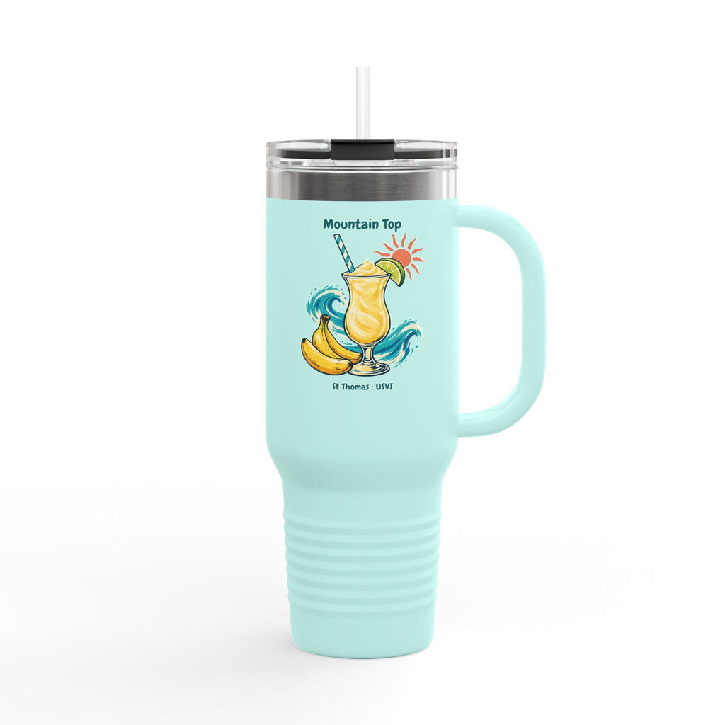 Mountain Top St. Thomas USVI Polar Camel Insulated Travel Mug 40oz