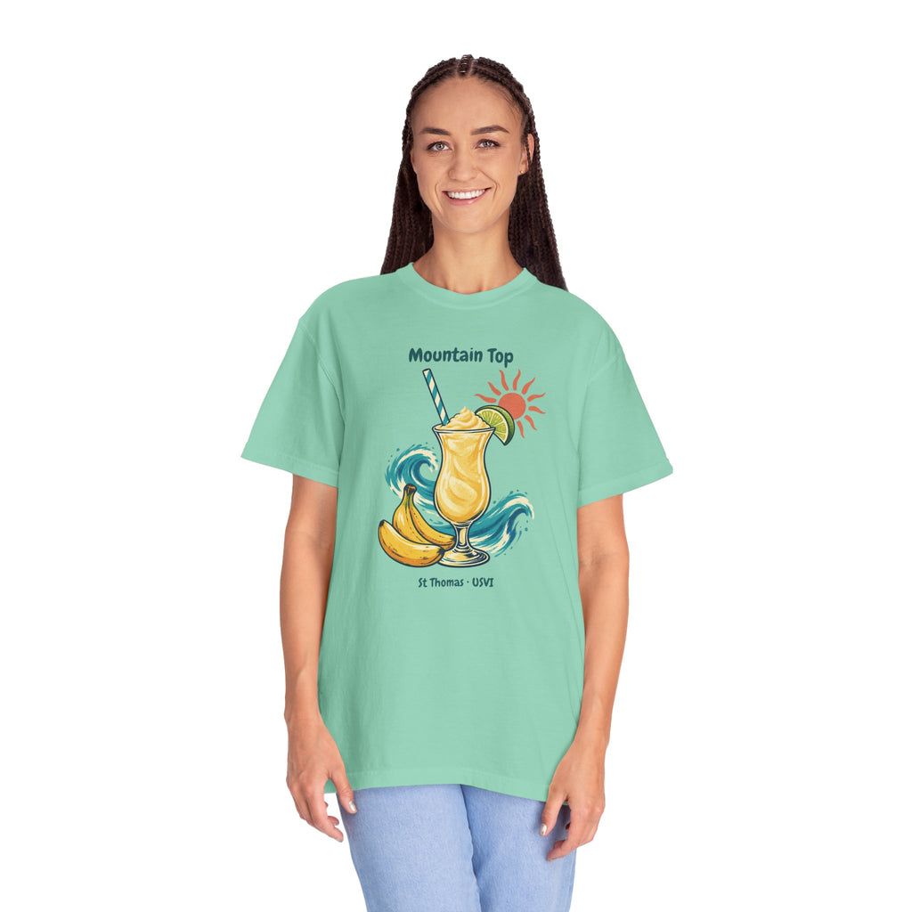 Mountain Top St. Thomas USVI Comfort Colors 1717 T-Shirt