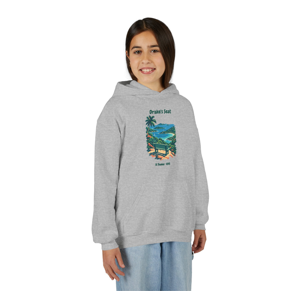 Drake's Seat St. Thomas USVI Gildan 18500B Youth Hoodie