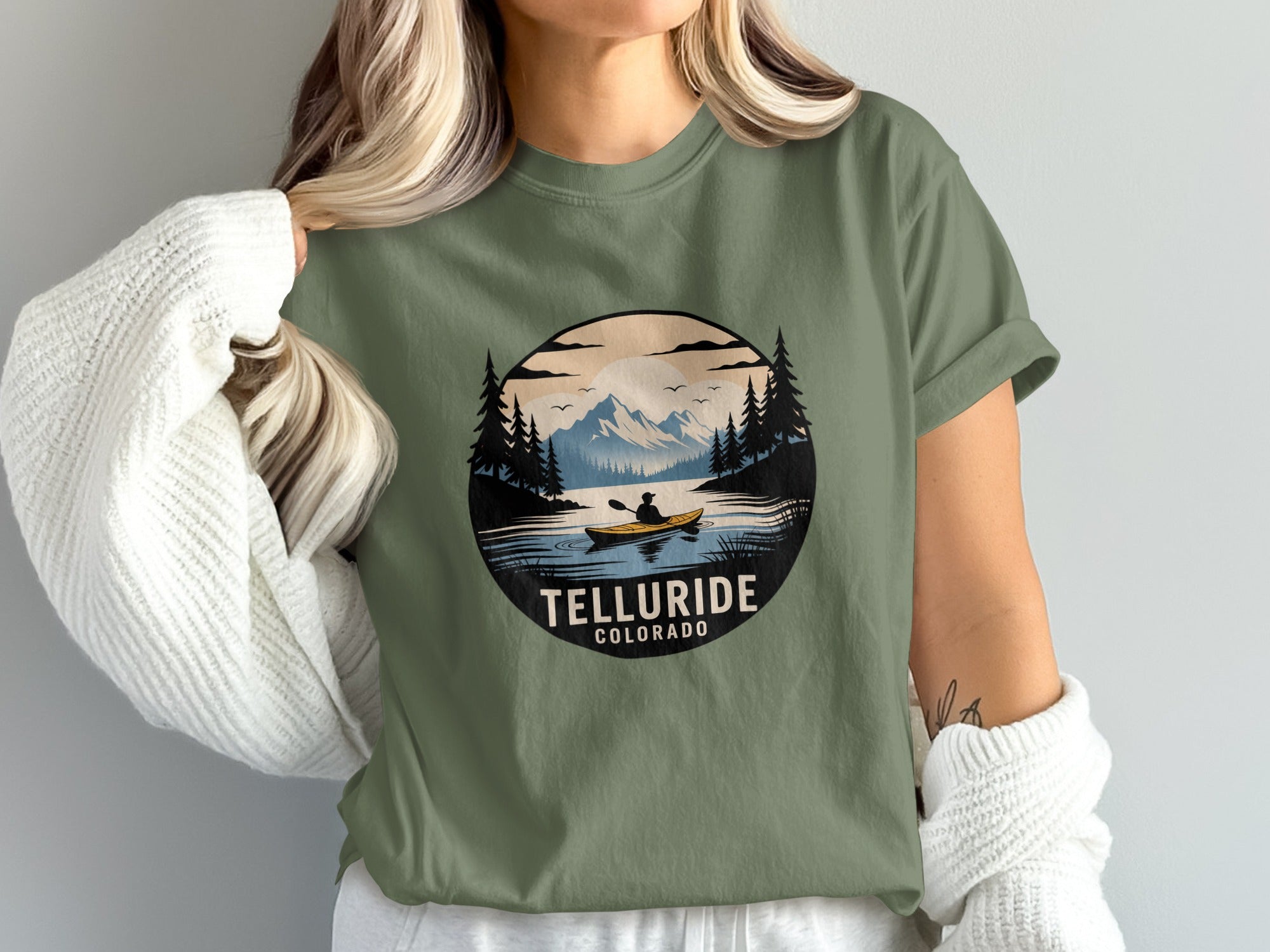 Telluride Colorado Scenic Mountain View T-Shirt product