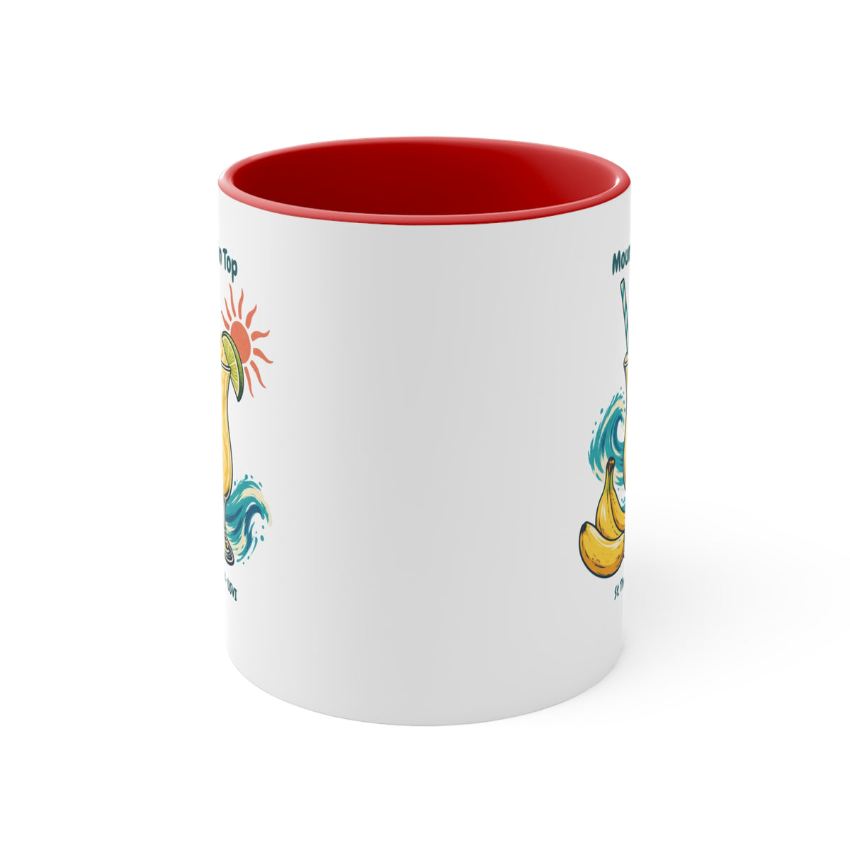 Mountain Top St. Thomas USVI Accent Coffee Mug