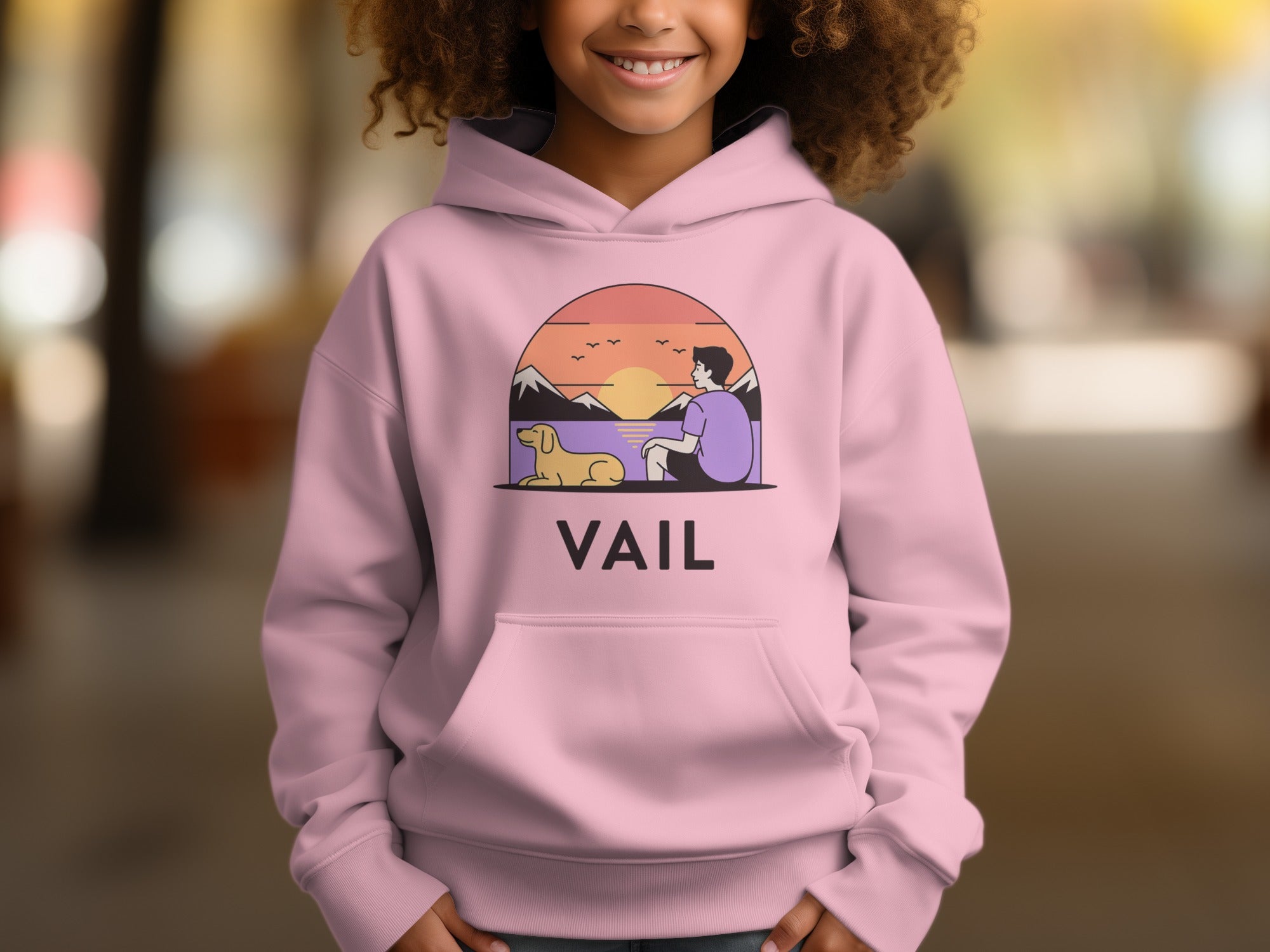 Vail Sunset Design Hoodie product