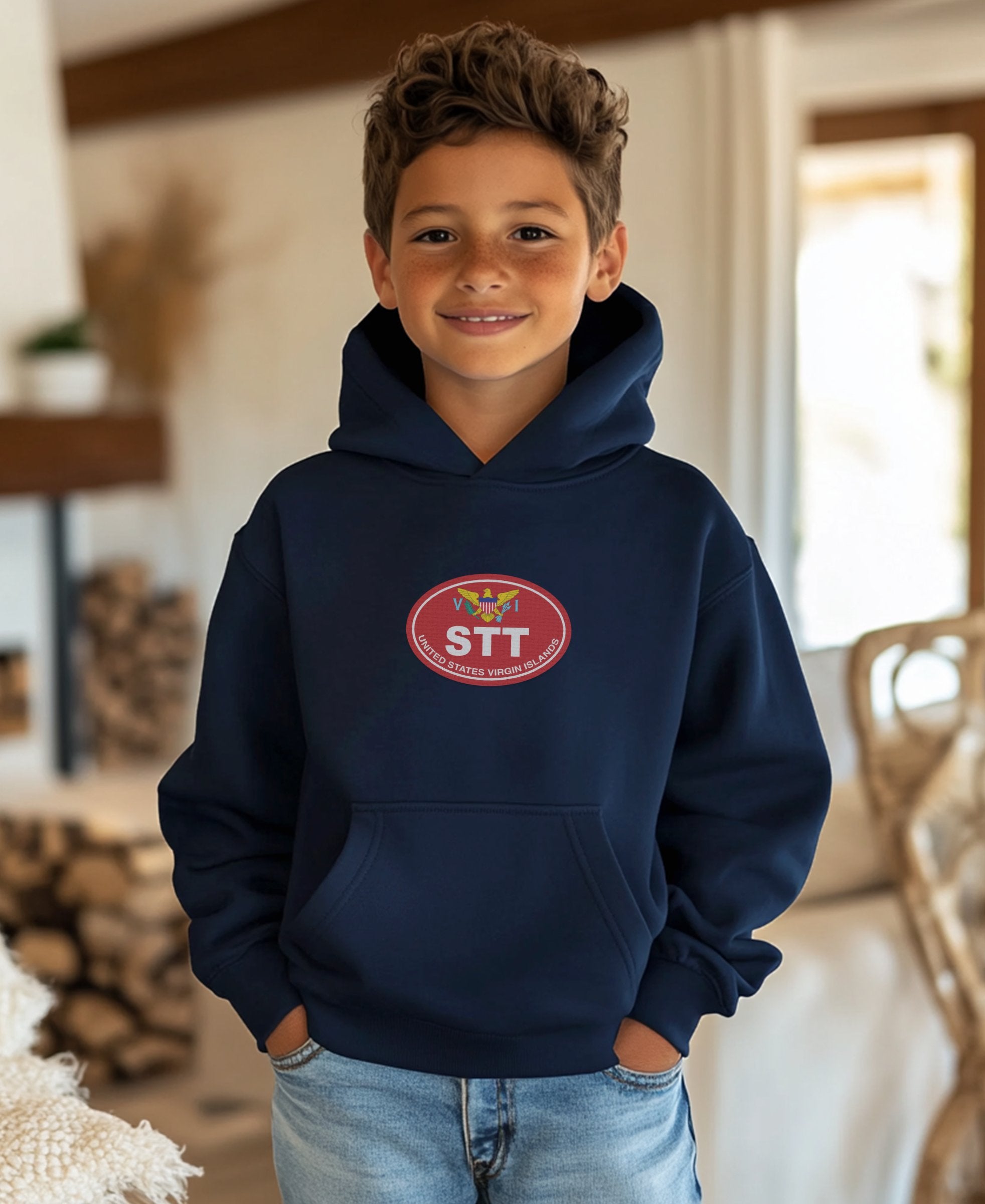 St Thomas gift for exploring pirate legends at Blackbeard Castle youth clothing and travel souvenirs