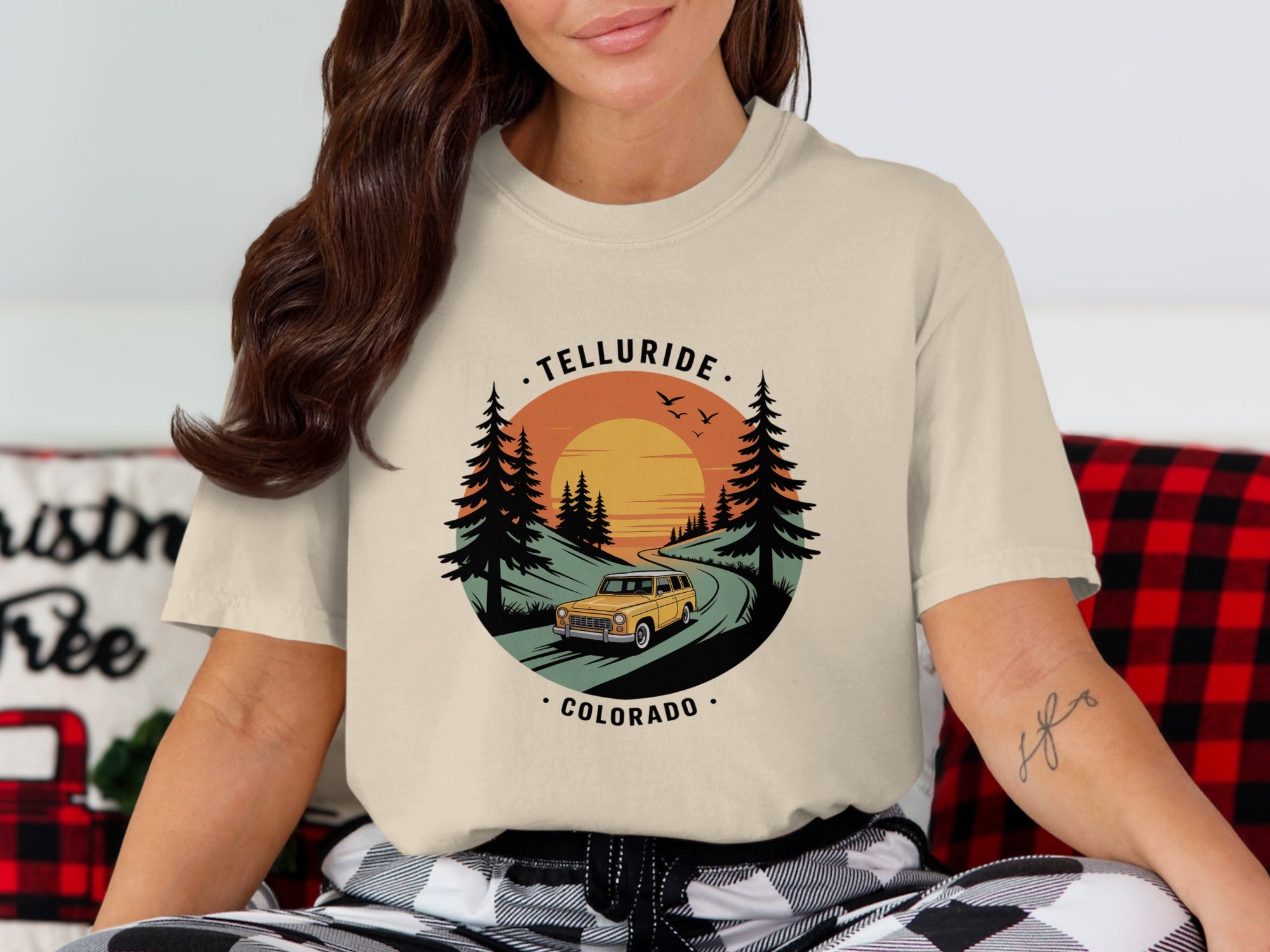 Telluride Colorado Sunset Graphic Tee product type