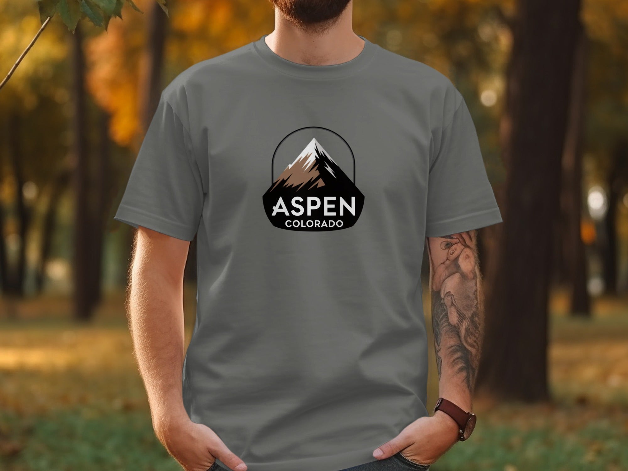 Aspen Colorado Mountain Graphic Tee product
