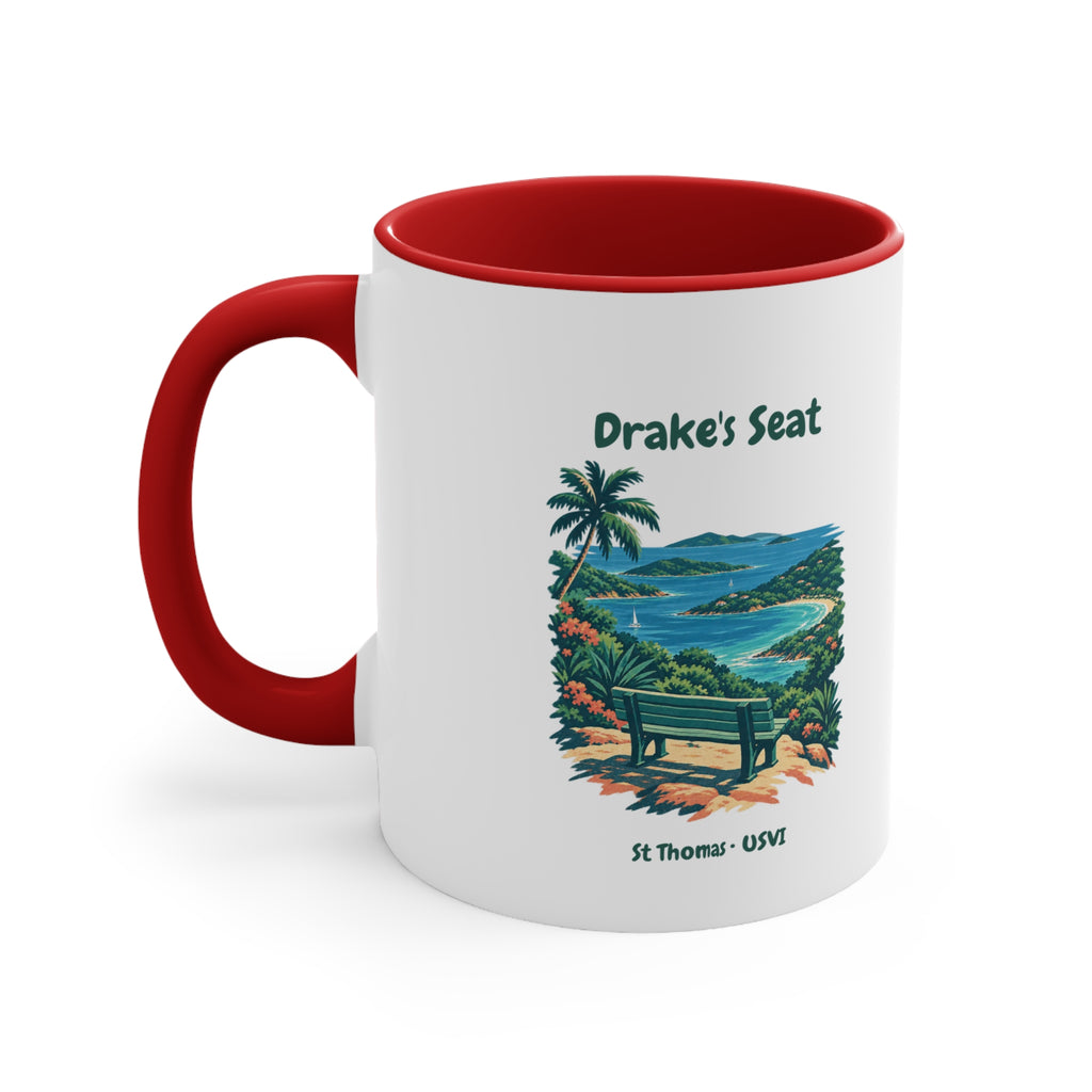 Drake's Seat St. Thomas USVI Accent Coffee Mug