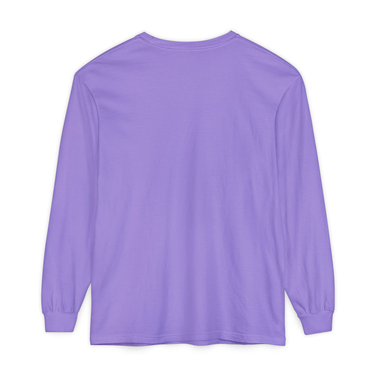 Maho Beach Air Lounge Sint Maarten Comfort Colors 6014 Long-Sleeve T-Shirt featuring the Maho Beach destination artwork, supplier product mockup