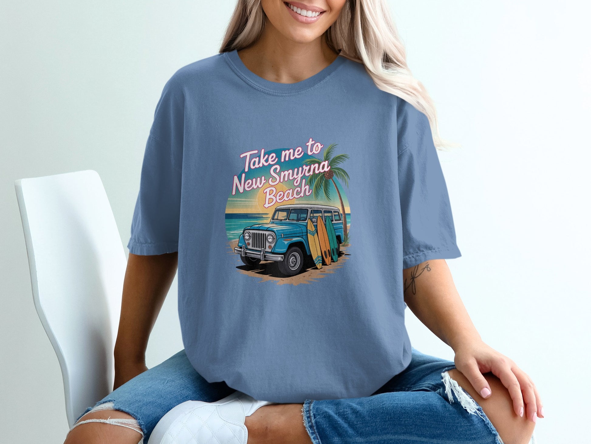 Take Me to New Smyrna Beach Graphic Tee product