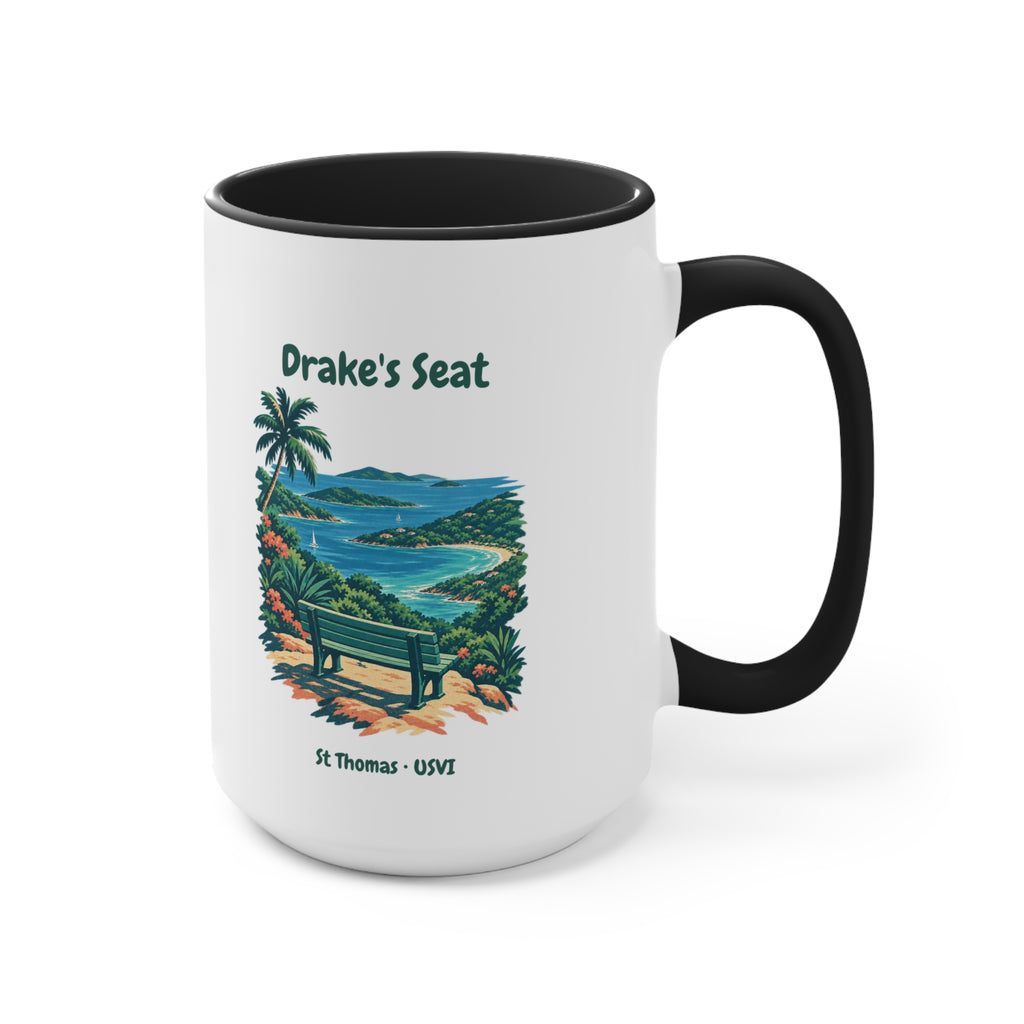 Drake's Seat St. Thomas USVI Accent Coffee Mug