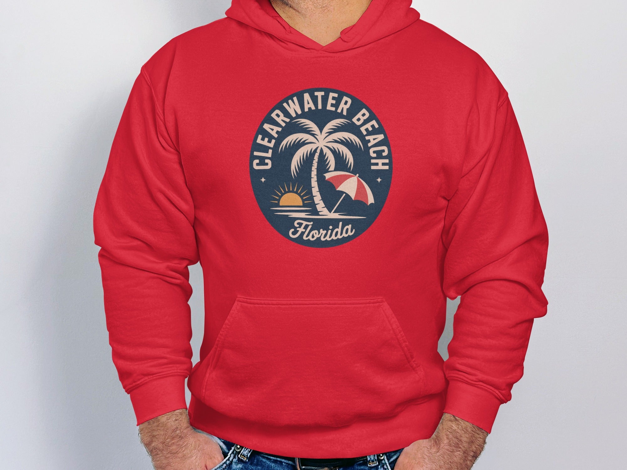 Clearwater Beach Florida Hoodie Comfortable and Stylish product type