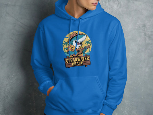 Clearwater Beach Shark Hoodie product