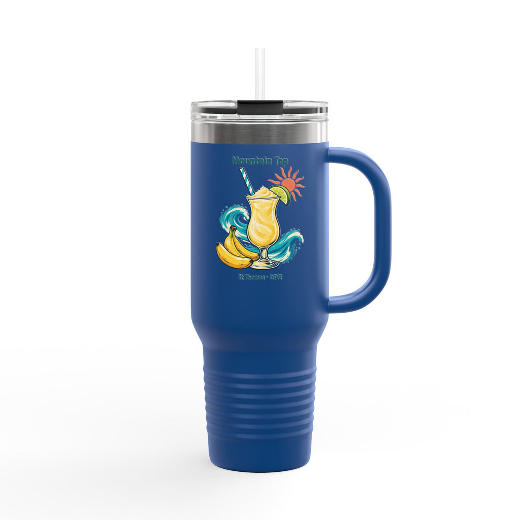 Mountain Top St. Thomas USVI Polar Camel Insulated Travel Mug 40oz