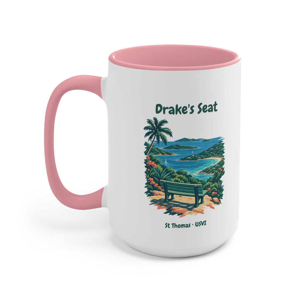 Drake's Seat St. Thomas USVI Accent Coffee Mug