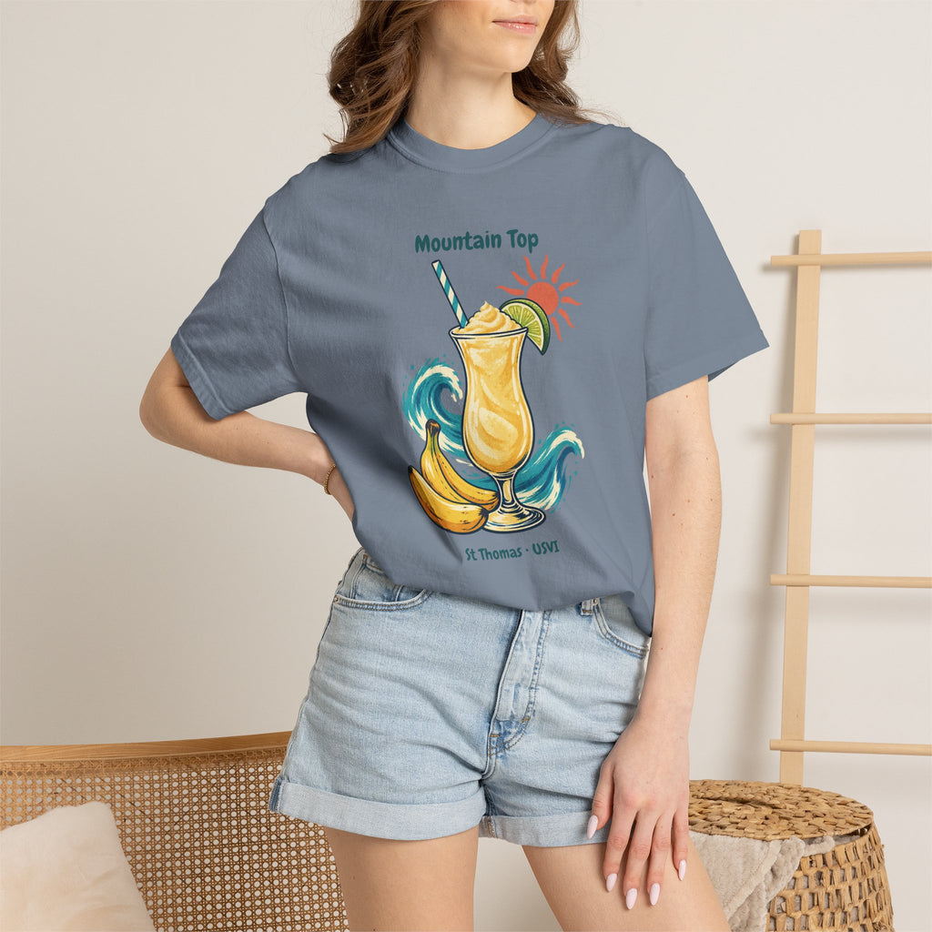 Mountain Top St. Thomas USVI Comfort Colors 1717 T-Shirt