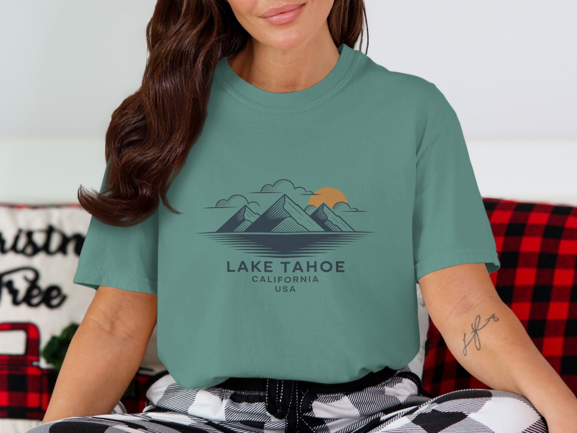 Lake Tahoe California USA Graphic Tee product type