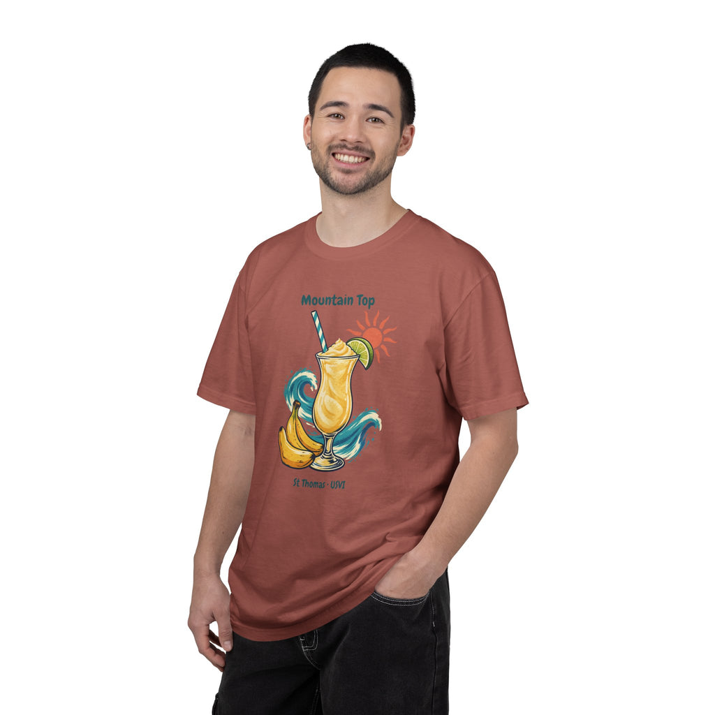 Mountain Top St. Thomas USVI Comfort Colors 1717 T-Shirt