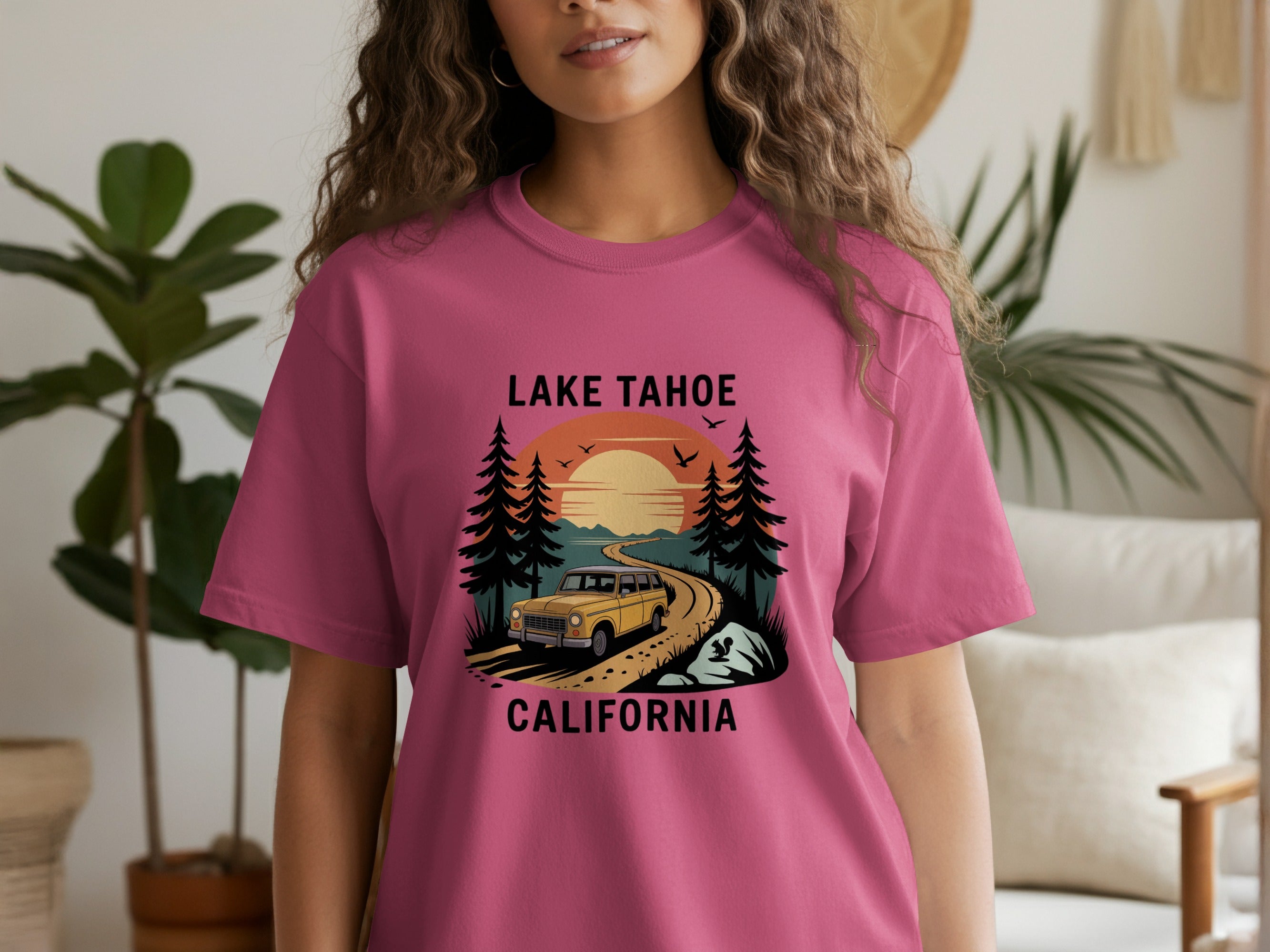 Lake Tahoe California Scenic Design T-shirt product