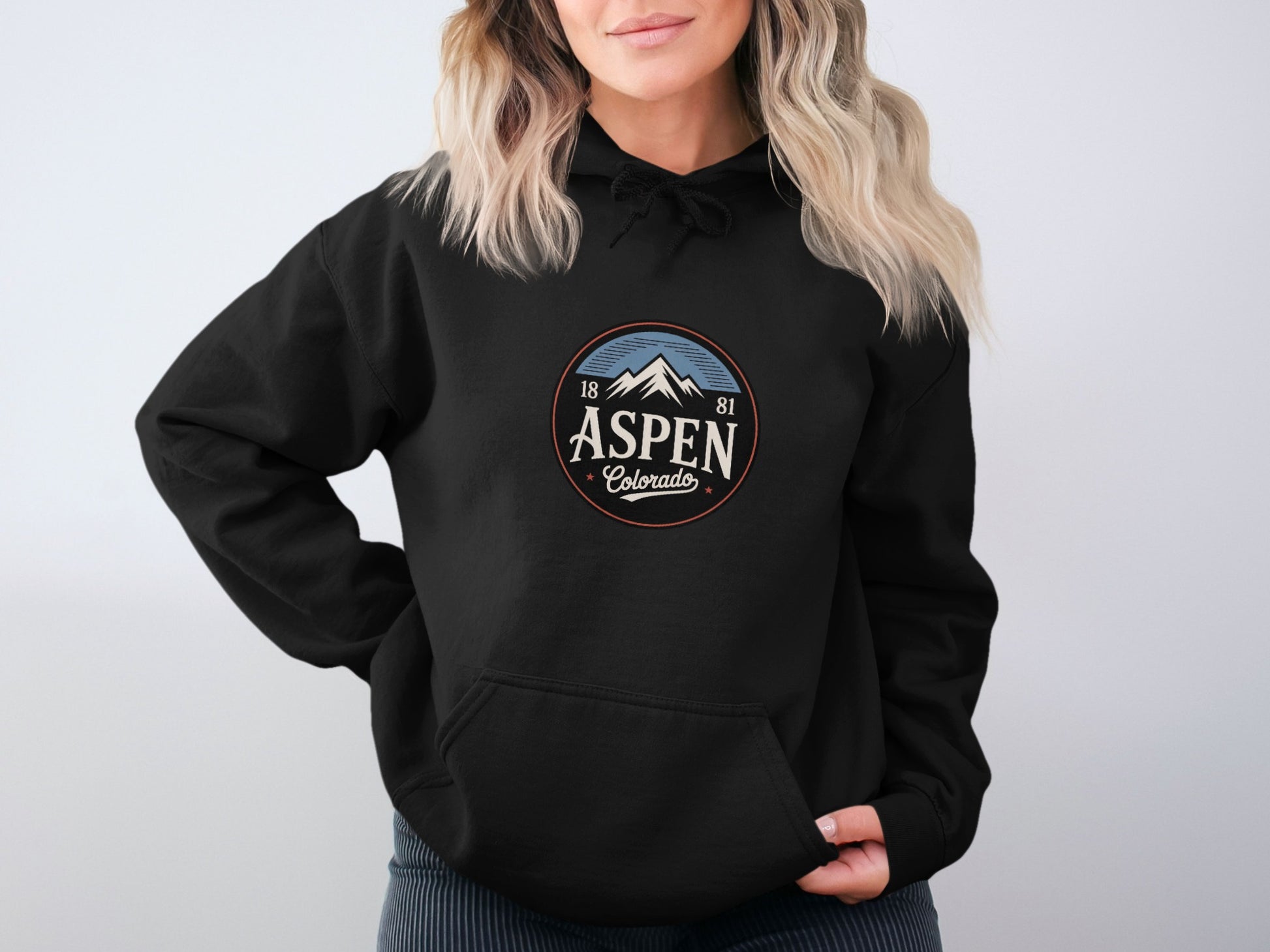 Aspen Colorado 1881 Hoodie Stylish Mountain Inspired Product