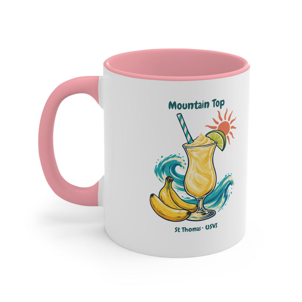 Mountain Top St. Thomas USVI Accent Coffee Mug