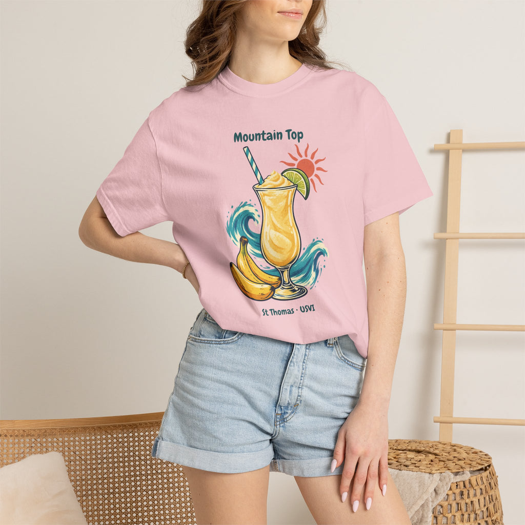 Mountain Top St. Thomas USVI Comfort Colors 1717 T-Shirt