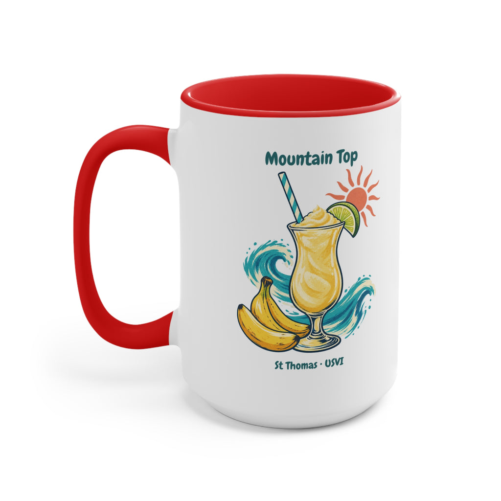 Mountain Top St. Thomas USVI Accent Coffee Mug
