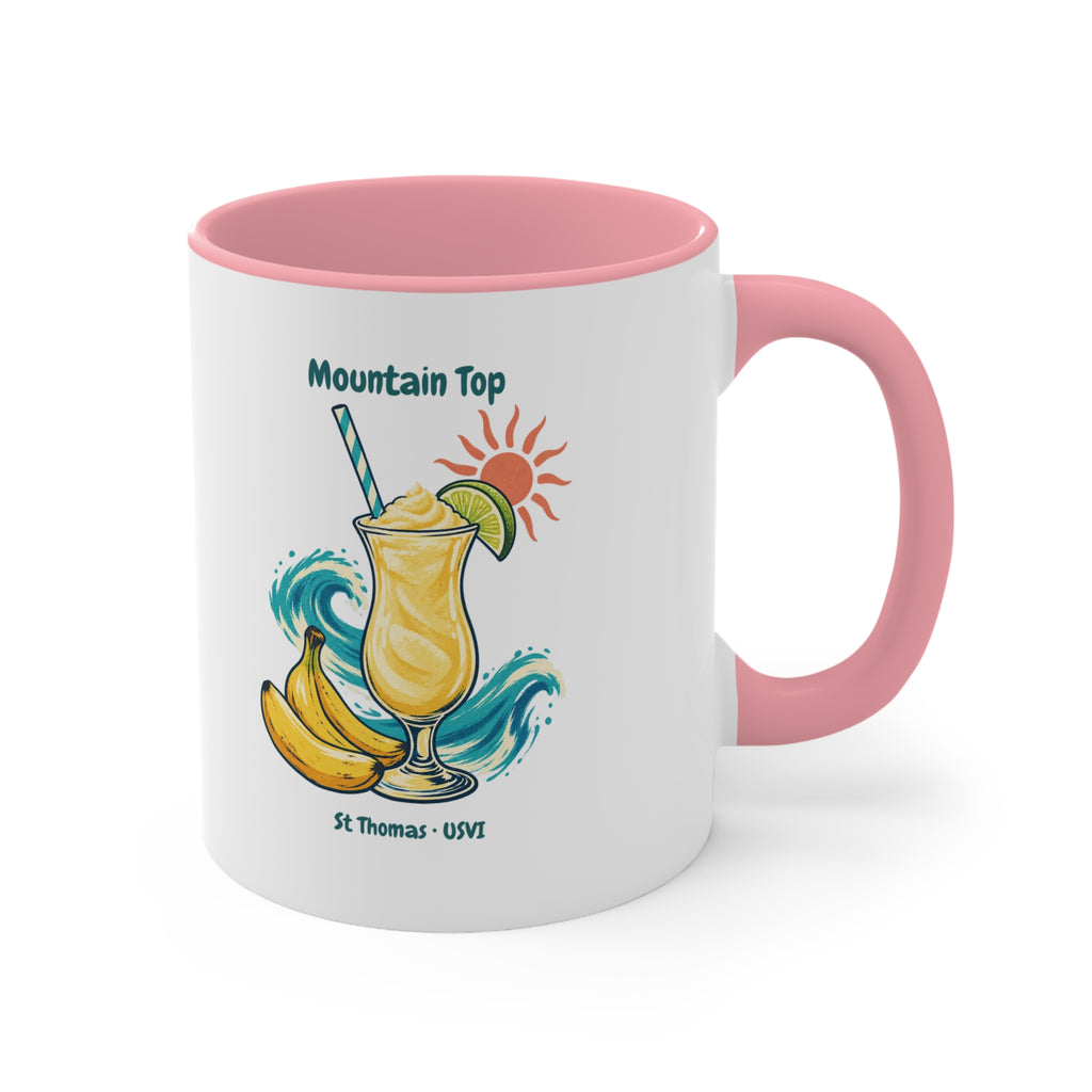 Mountain Top St. Thomas USVI Accent Coffee Mug
