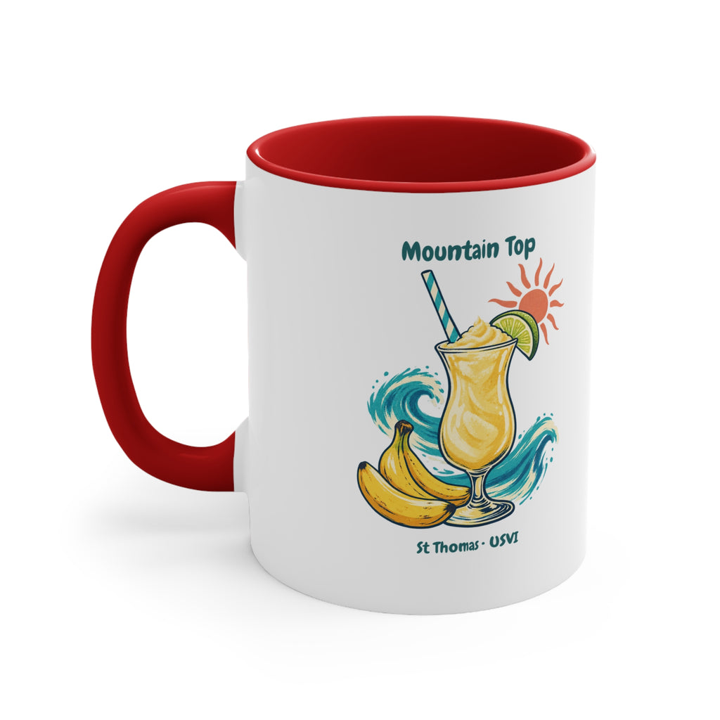 Mountain Top St. Thomas USVI Accent Coffee Mug