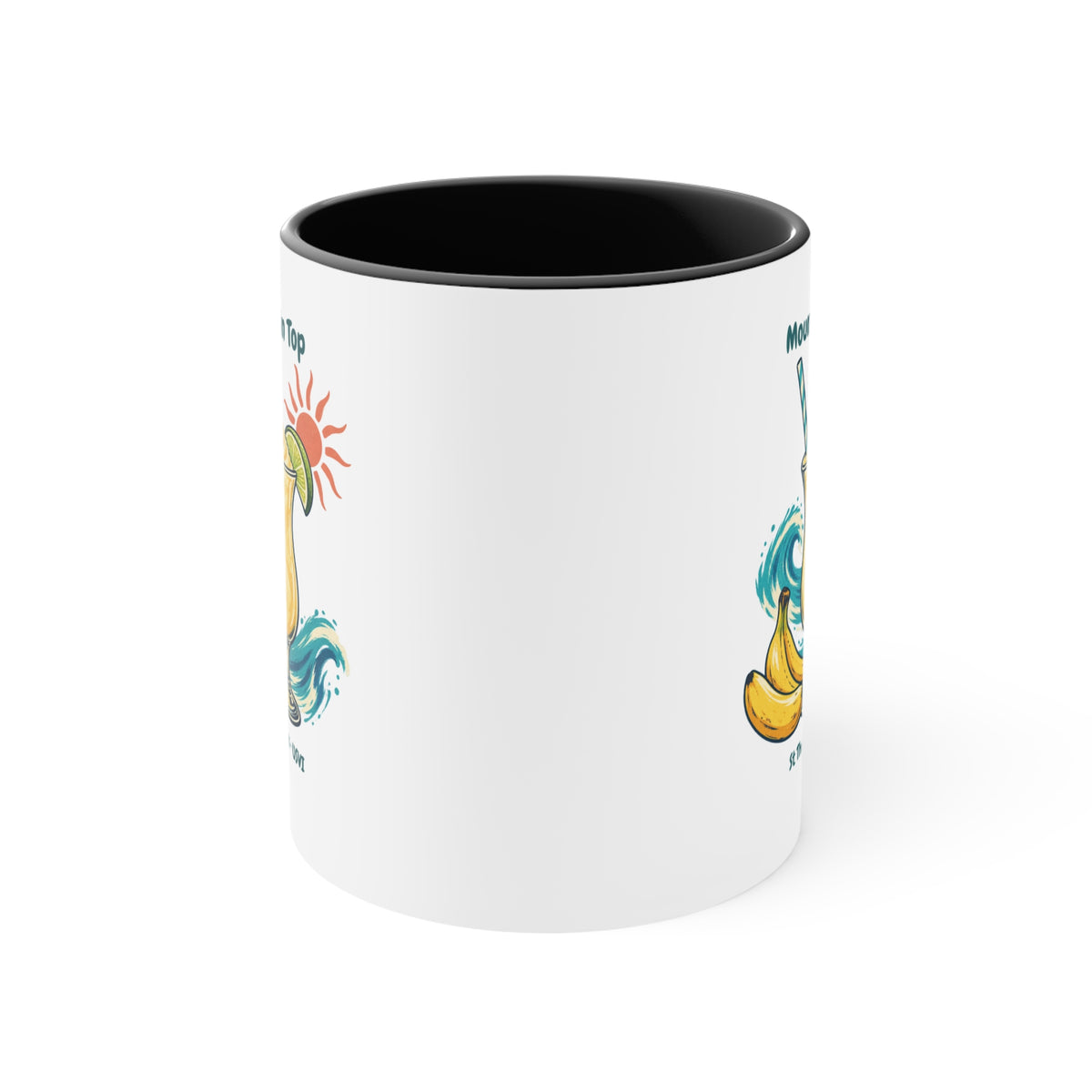 Mountain Top St. Thomas USVI Accent Coffee Mug