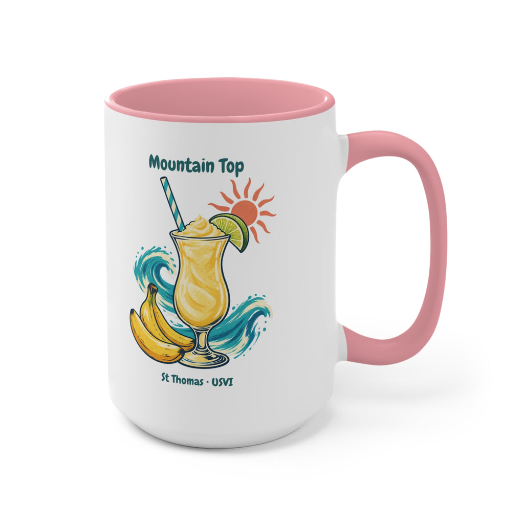 Mountain Top St. Thomas USVI Accent Coffee Mug