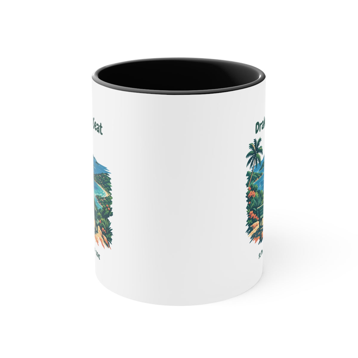 Drake's Seat St. Thomas USVI Accent Coffee Mug