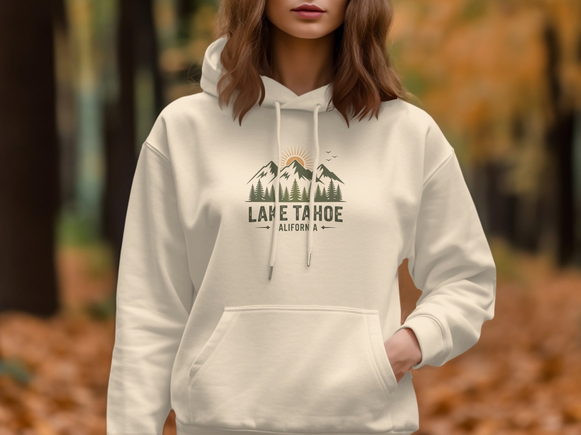 Lake Tahoe California Graphic Hoodie