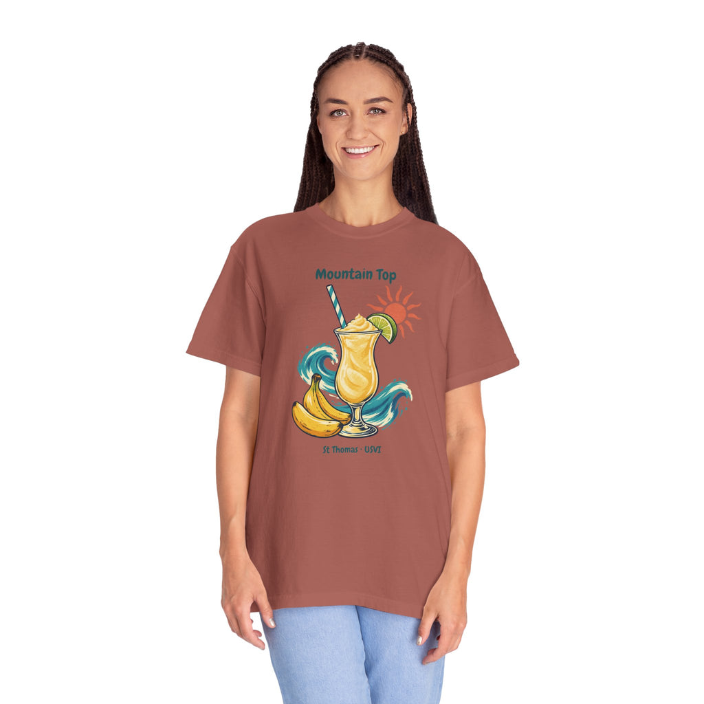 Mountain Top St. Thomas USVI Comfort Colors 1717 T-Shirt