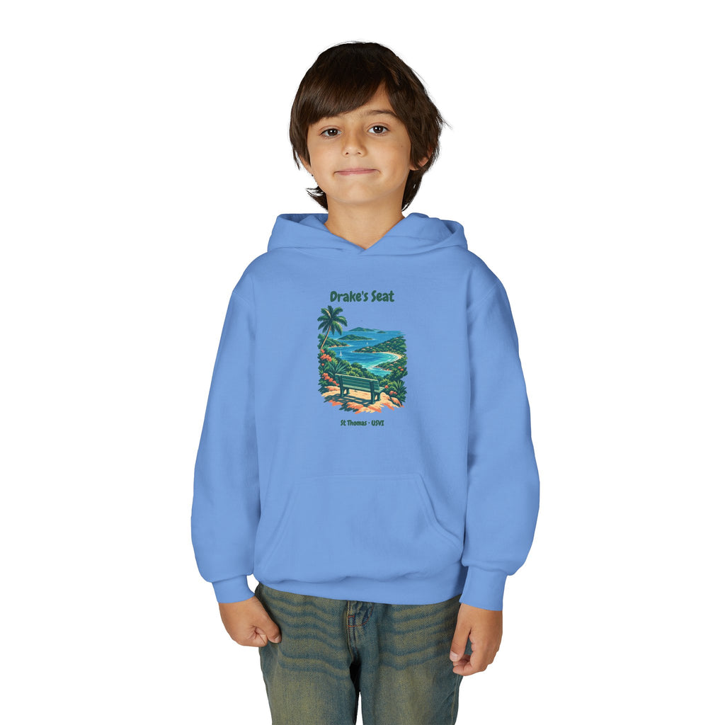 Drake's Seat St. Thomas USVI Gildan 18500B Youth Hoodie
