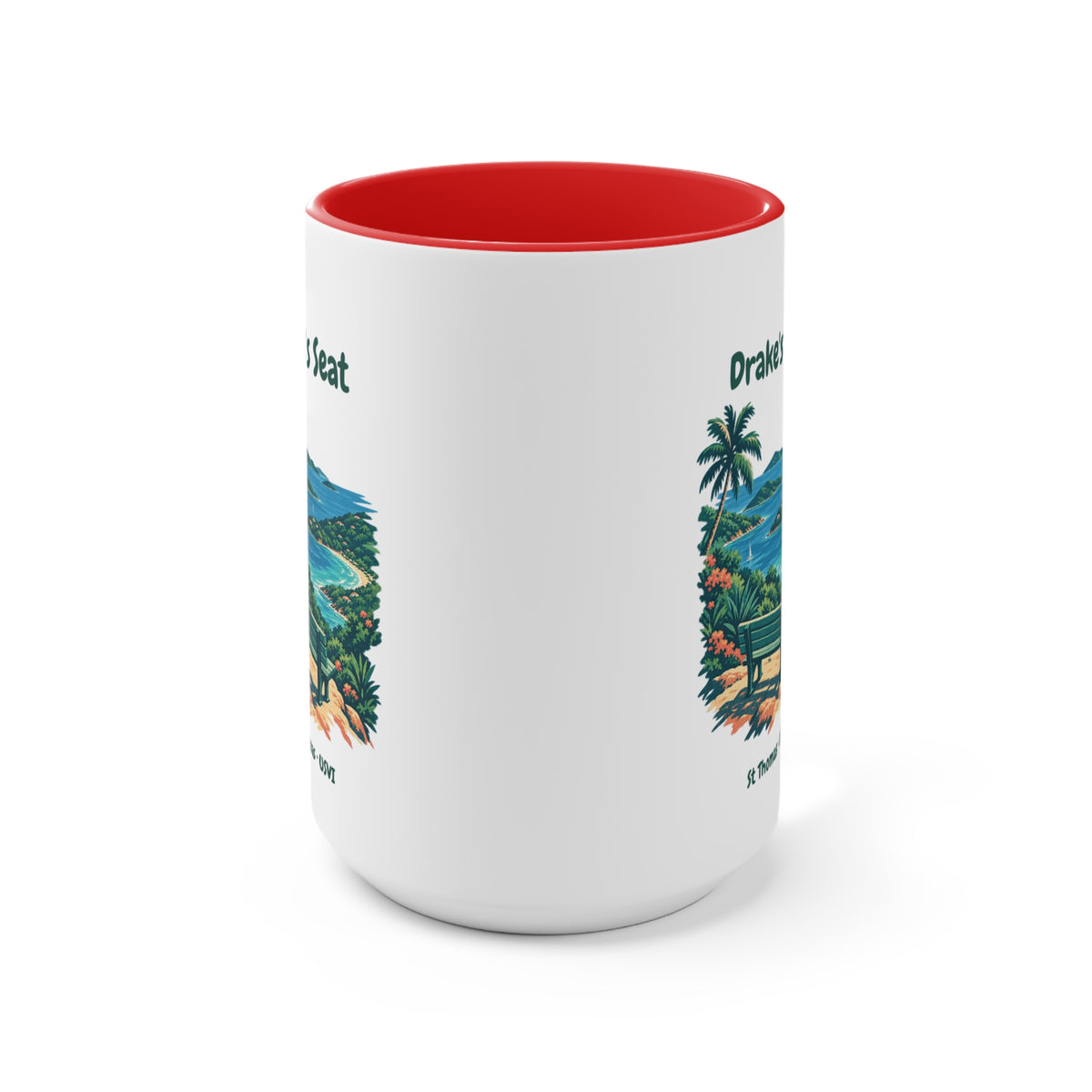 Drake's Seat St. Thomas USVI Accent Coffee Mug