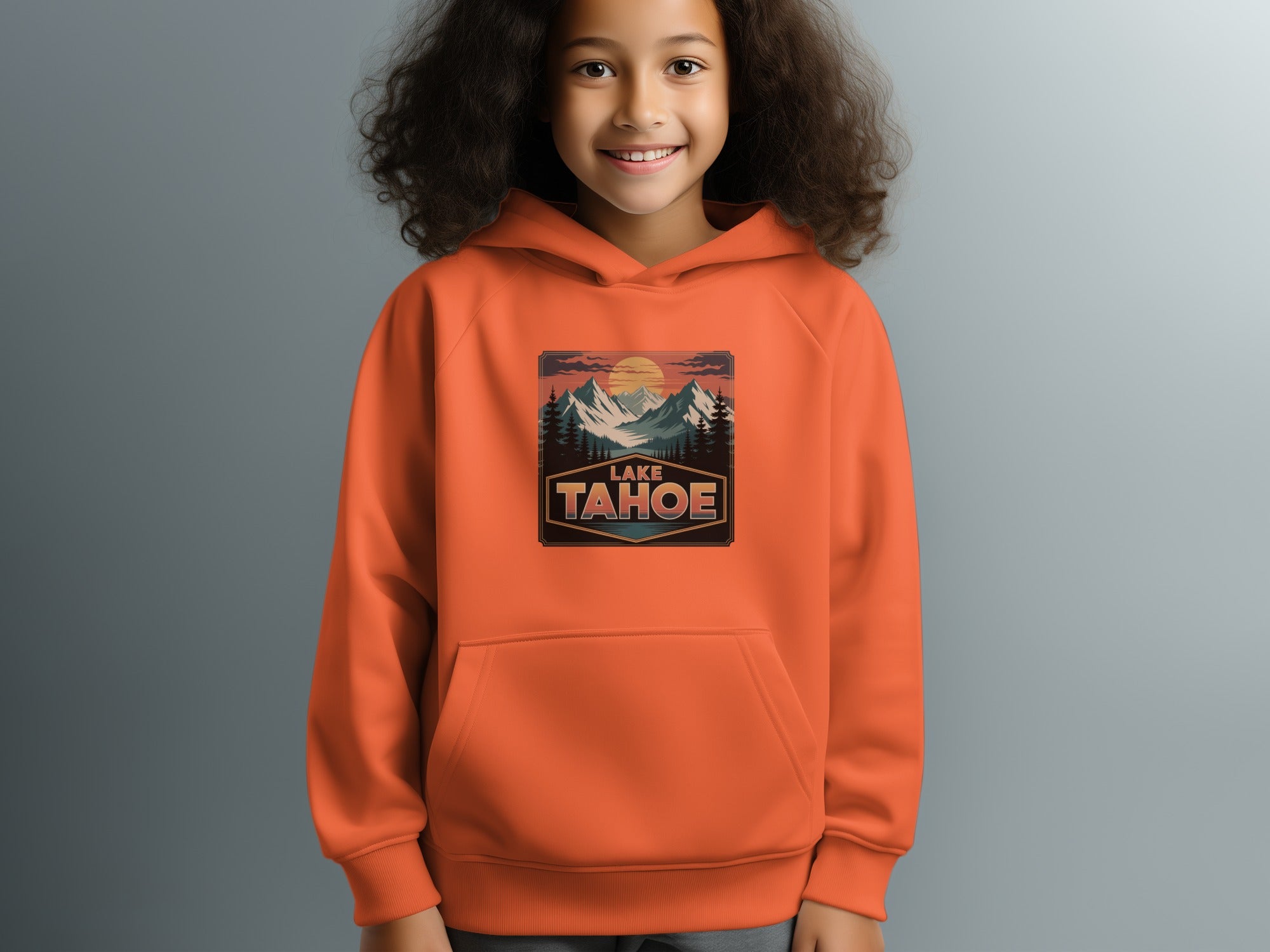 Lake Tahoe Adventure Hoodie for Kids