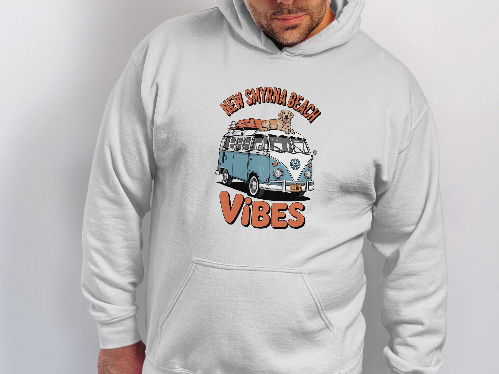 New Smyrna Beach Vibes Graphic Hoodie product