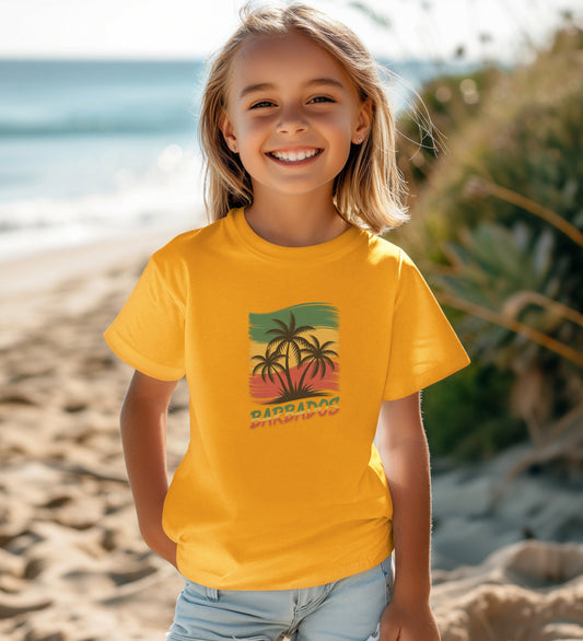 Radiance Tropical Beach Graphic Kids T-Shirt product