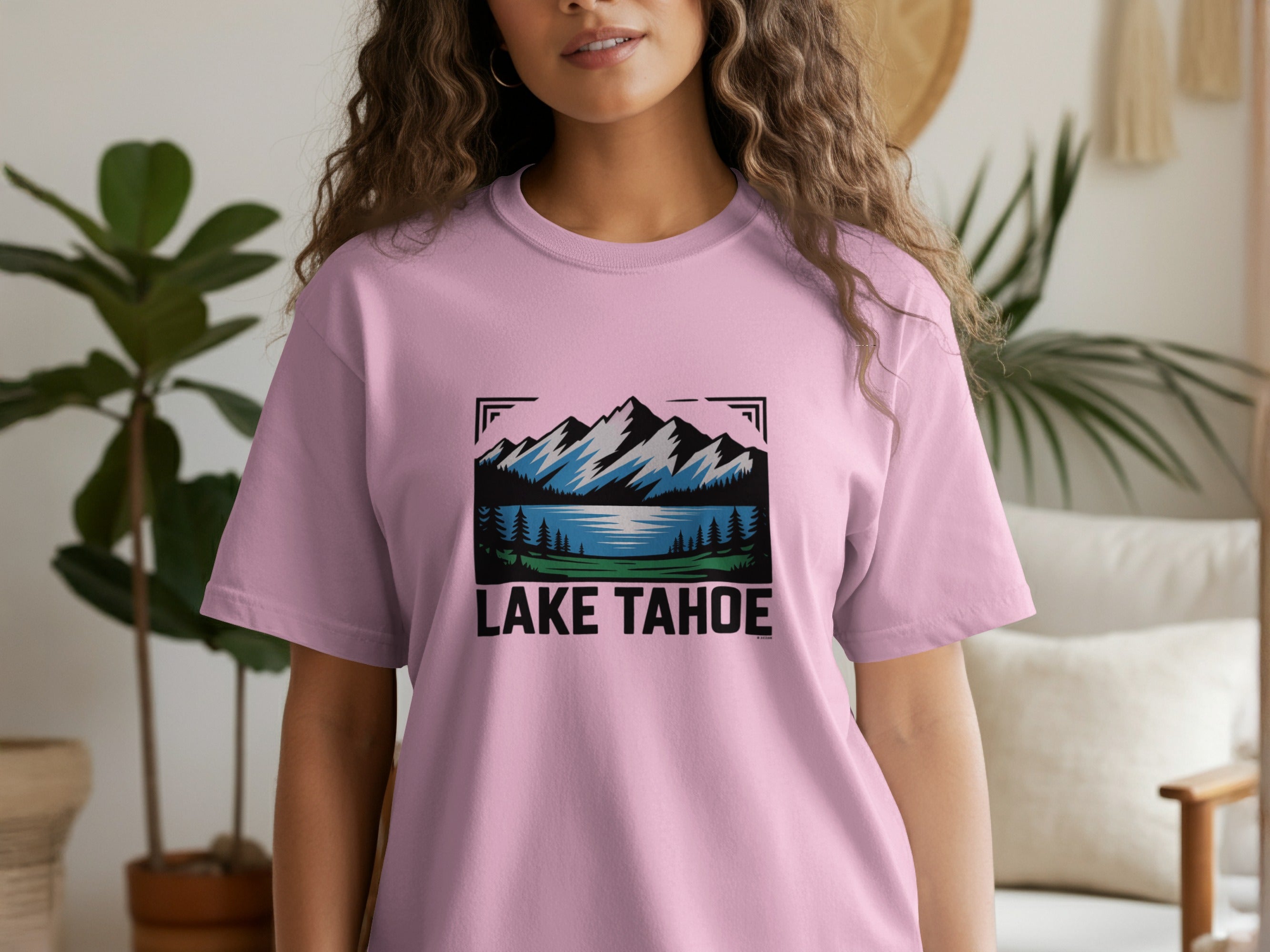 Lake Tahoe Graphic Design T-Shirt product type
