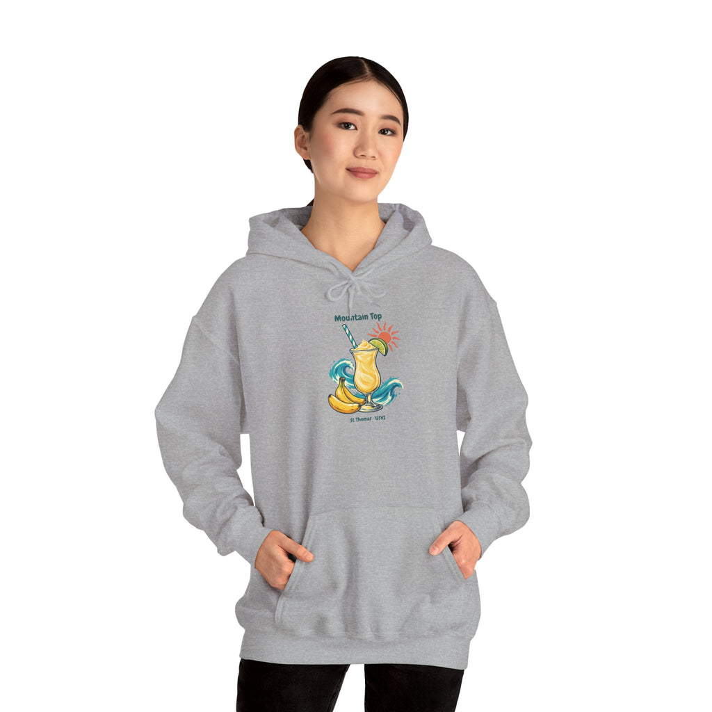 Mountain Top St. Thomas USVI Gildan 18500 Hoodie