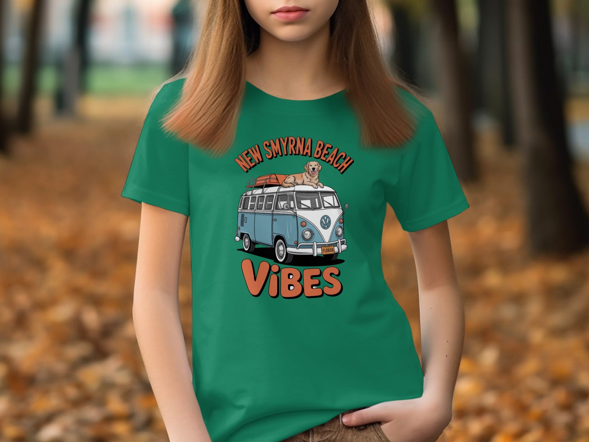 New Smyrna Beach Vibes with Vintage Van T-shirt product