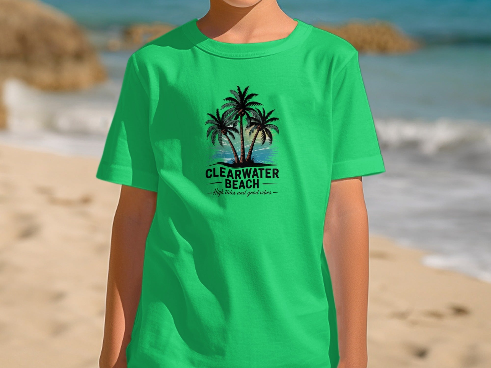 Clearwater Beach Palm Trees T-shirt product type