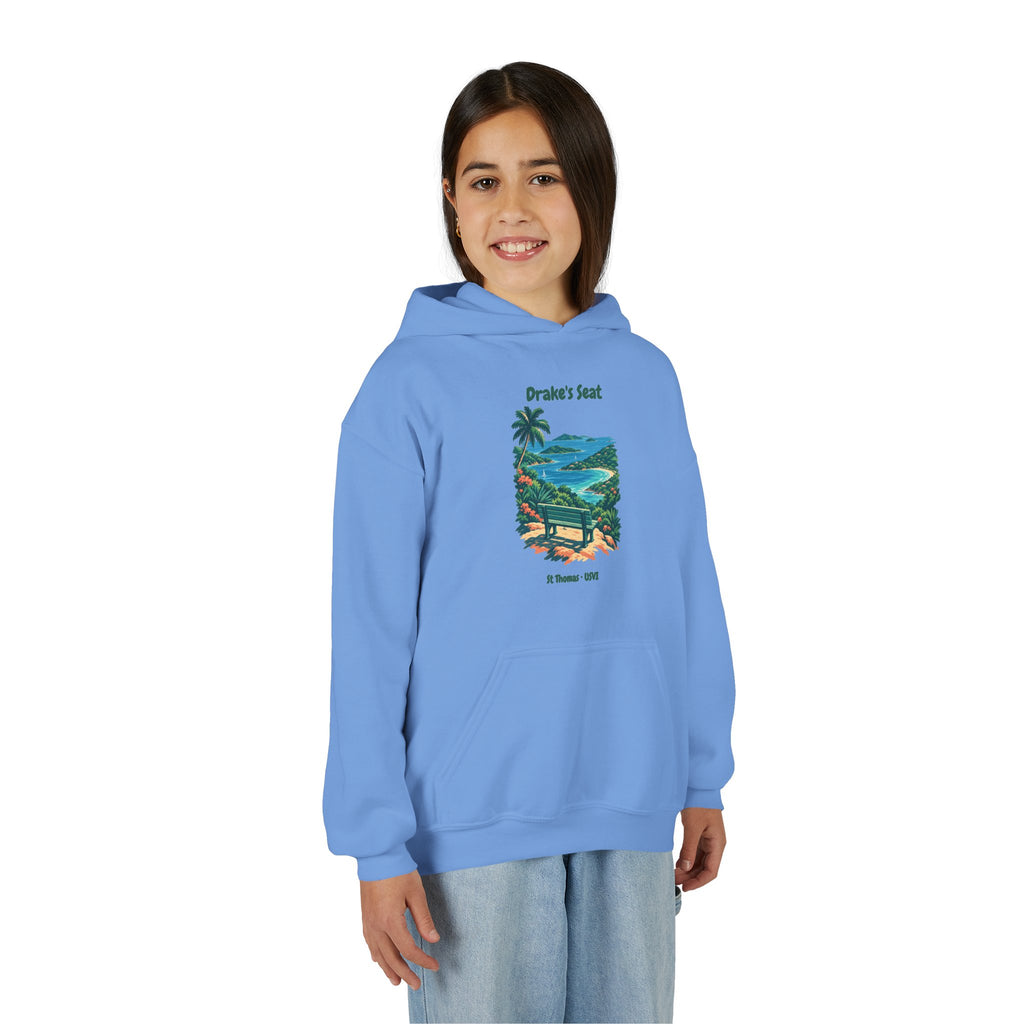 Drake's Seat St. Thomas USVI Gildan 18500B Youth Hoodie