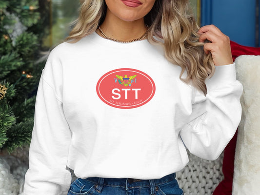 St Thomas Carnival, French Heritage Week, USVI Charter Yacht Show womens sweatshirts