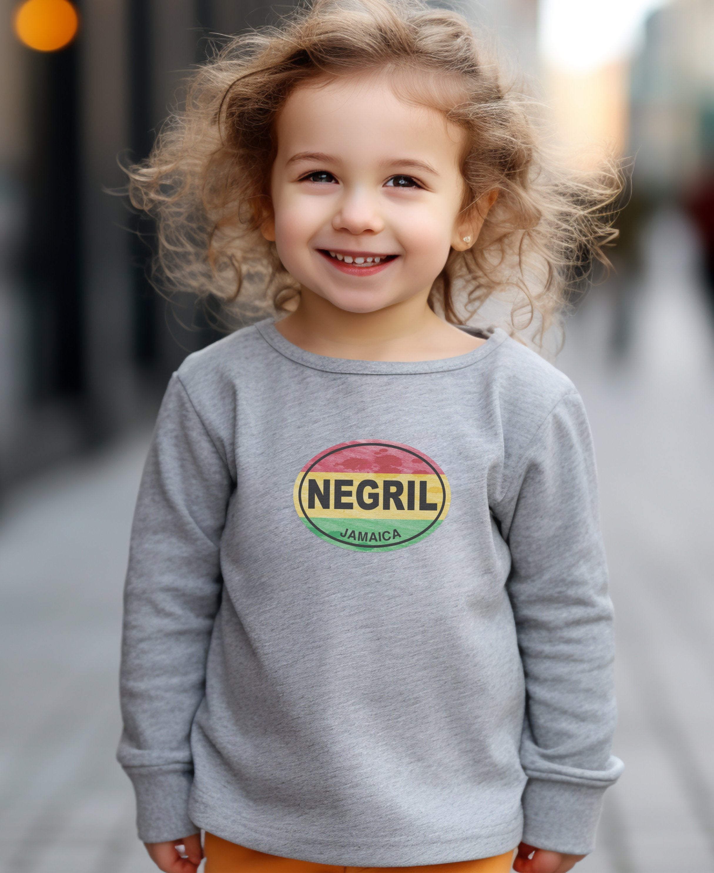 Negril gentle waves at Seven Mile Beach Toddler Long Sleeve T-Shirt
