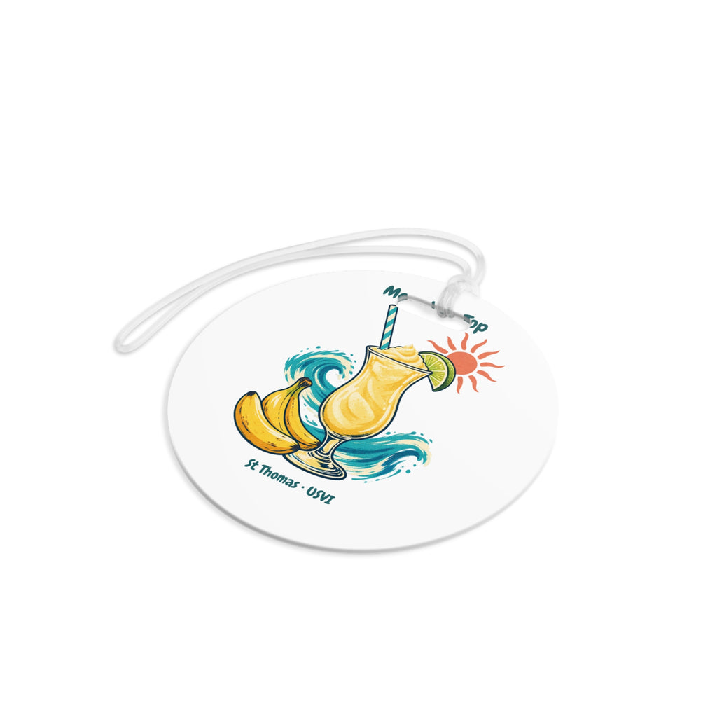 Mountain Top St. Thomas USVI Double-Sided Luggage Tag