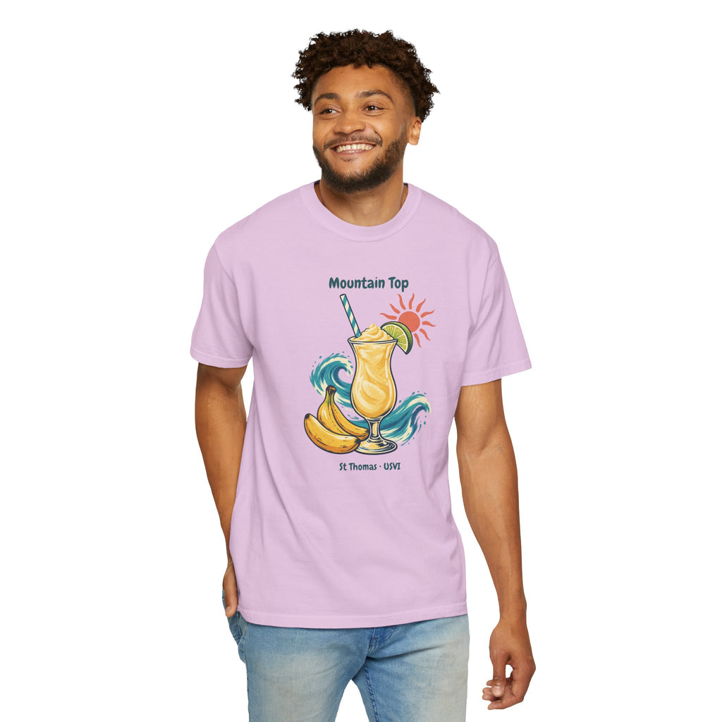 Mountain Top St. Thomas USVI Comfort Colors 1717 T-Shirt