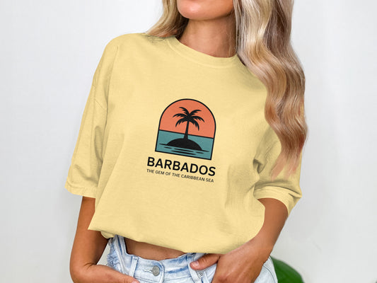 Barbados The Gem of the Caribbean Sea T-shirt product type