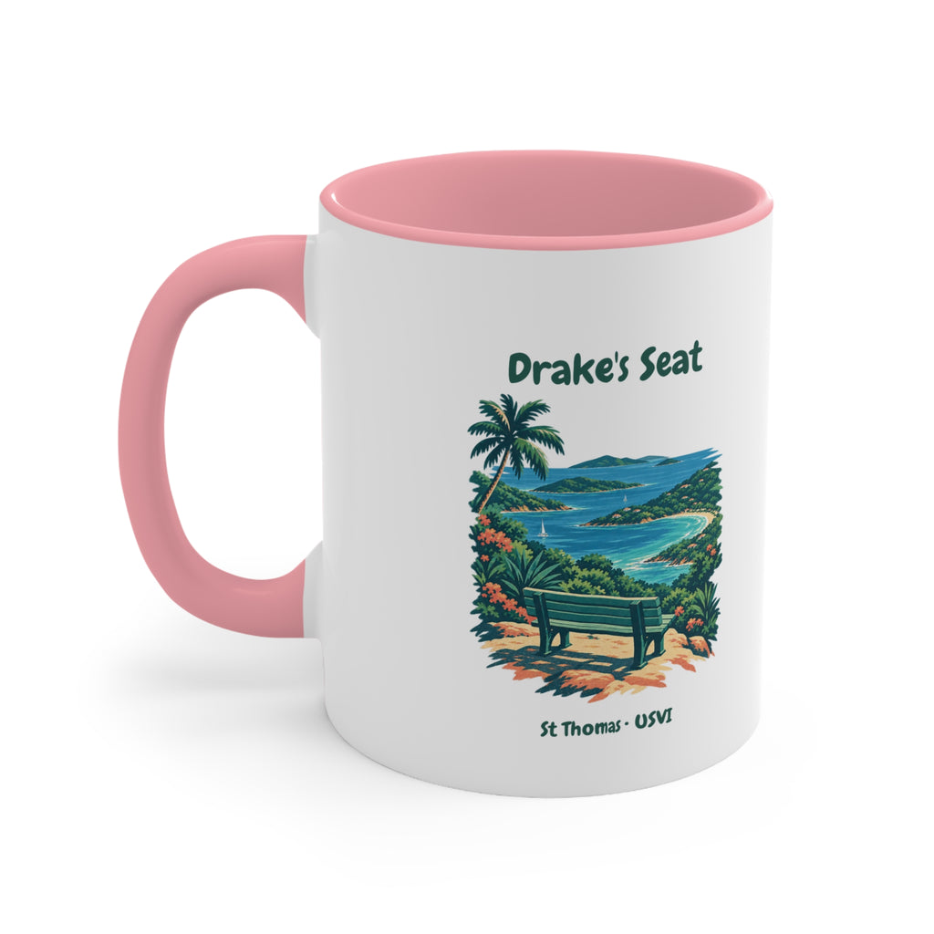 Drake's Seat St. Thomas USVI Accent Coffee Mug
