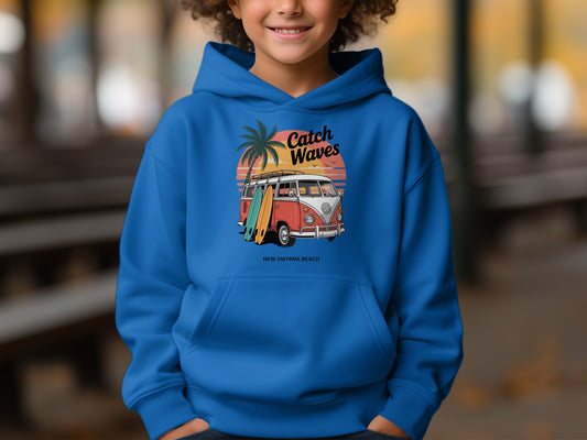 Catch Waves New Smyrna Beach Hoodie product