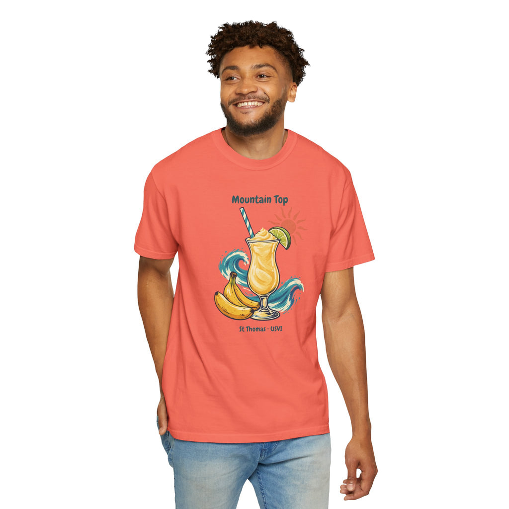 Mountain Top St. Thomas USVI Comfort Colors 1717 T-Shirt